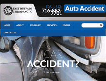 Tablet Screenshot of chirobuffalo.com